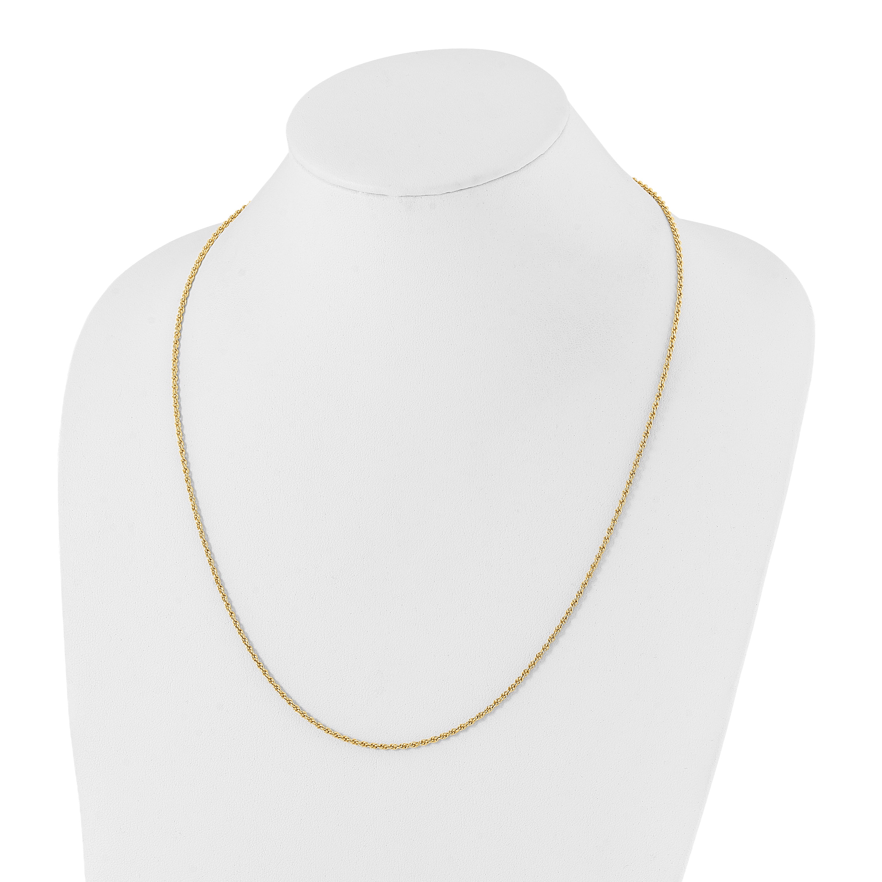 Kelly Waters Gold-plated 2mm French Rope 18 inch Chain