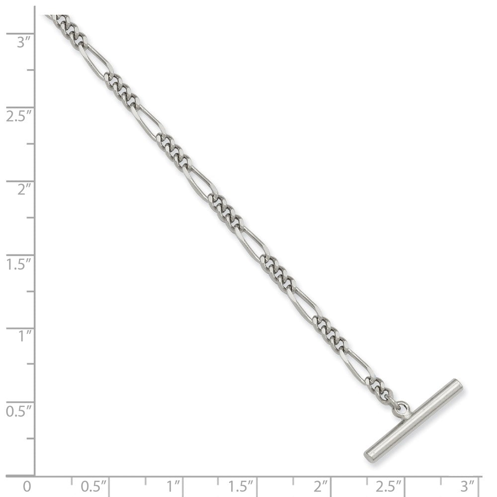 Kelly Waters Rhodium-plated Figaro Tie Chain