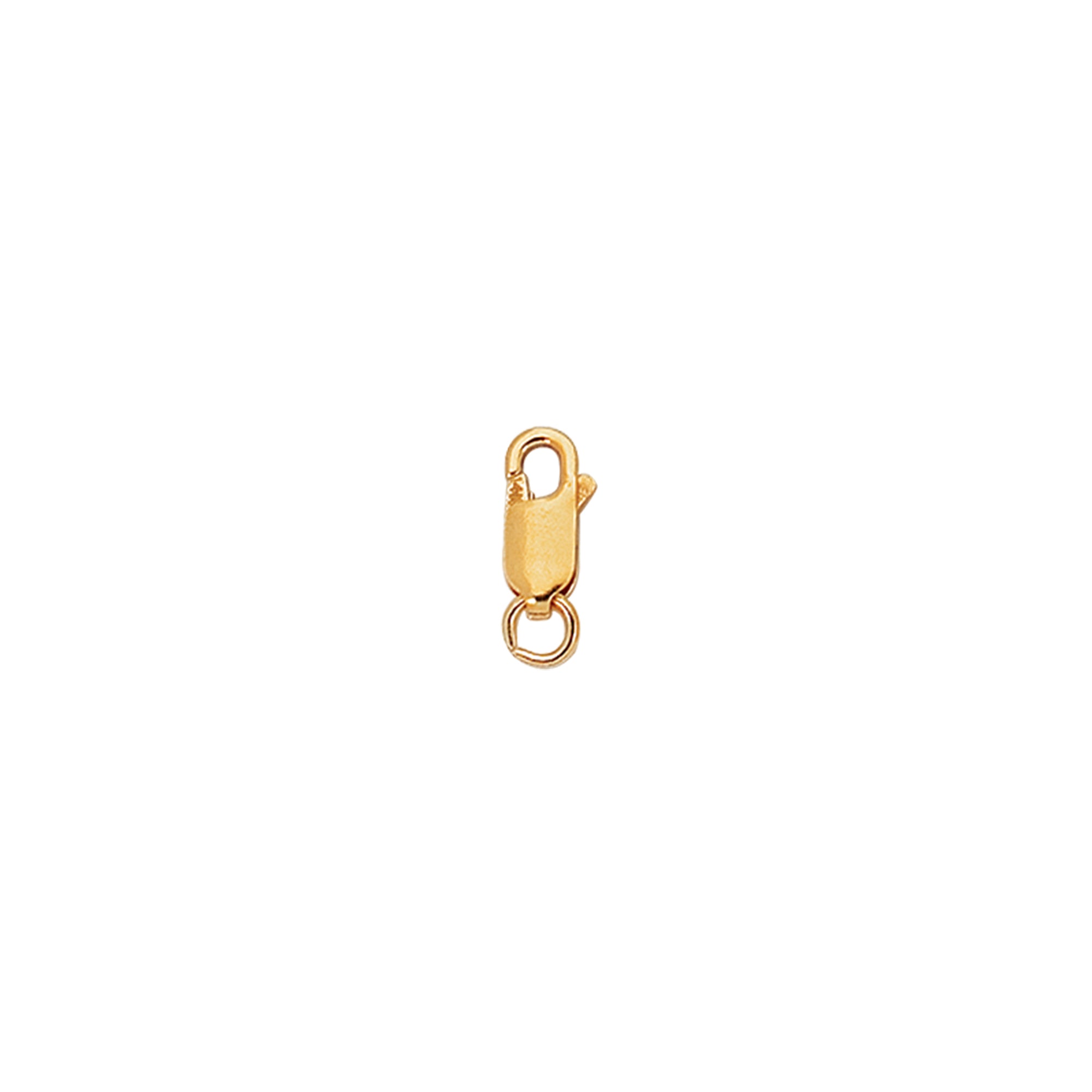 14K Yellow Gold 11mm Rectangular Lobster Lock