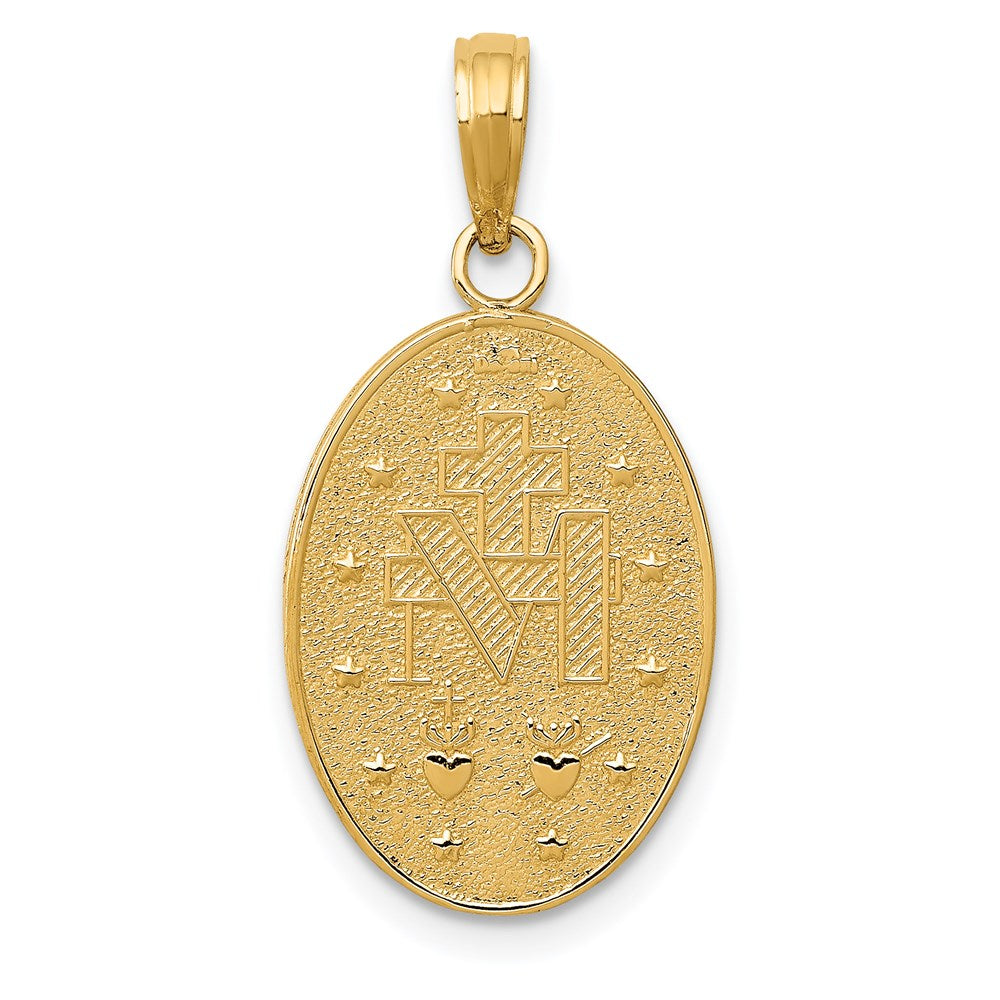 14k Miraculous Medal Pendant