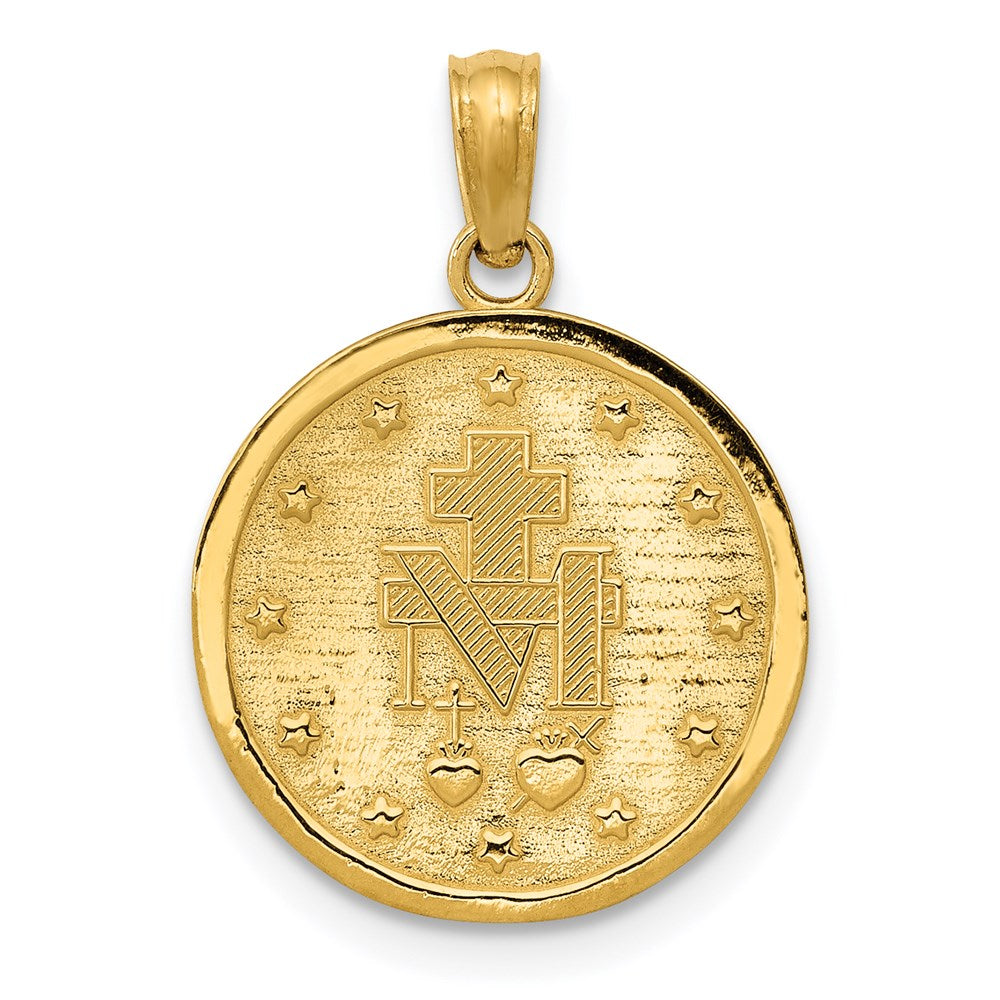 14k Miraculous Medal Pendant