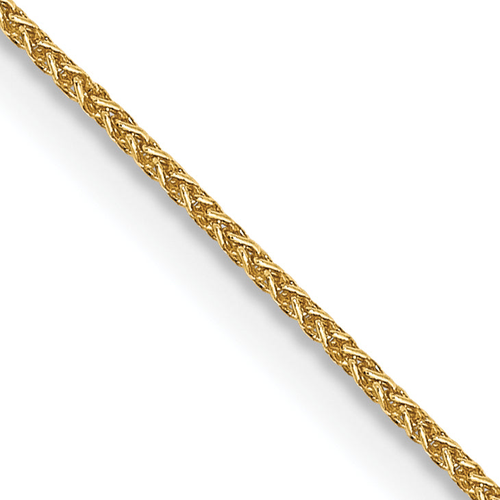 14K 6 inch .85mm Spiga with Lobster Clasp Bracelet