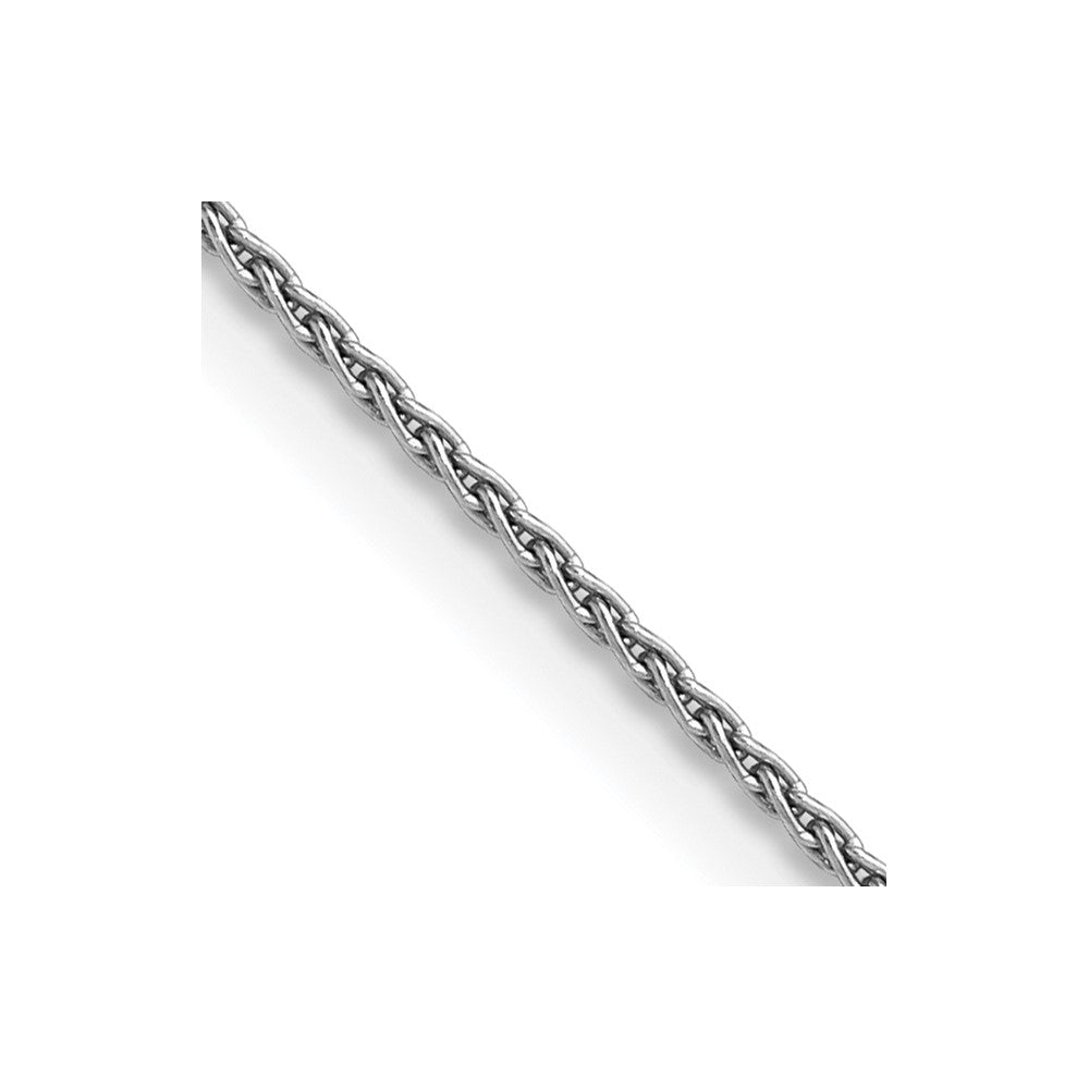14K White Gold 14 inch 1.5mm Parisian Wheat with Lobster Clasp Chain