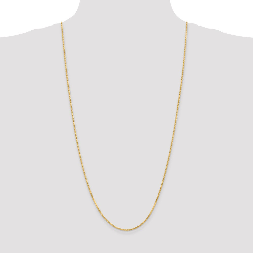 14k 30 inch 1.75mm Parisian Wheat with Lobster Clasp Chain