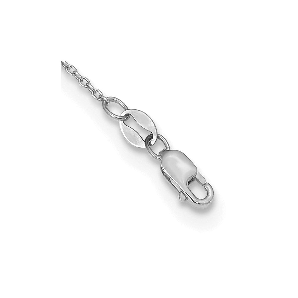 14K White Gold Lab Grown Dia Vs/Si Fgh Multi Station Double Strand N