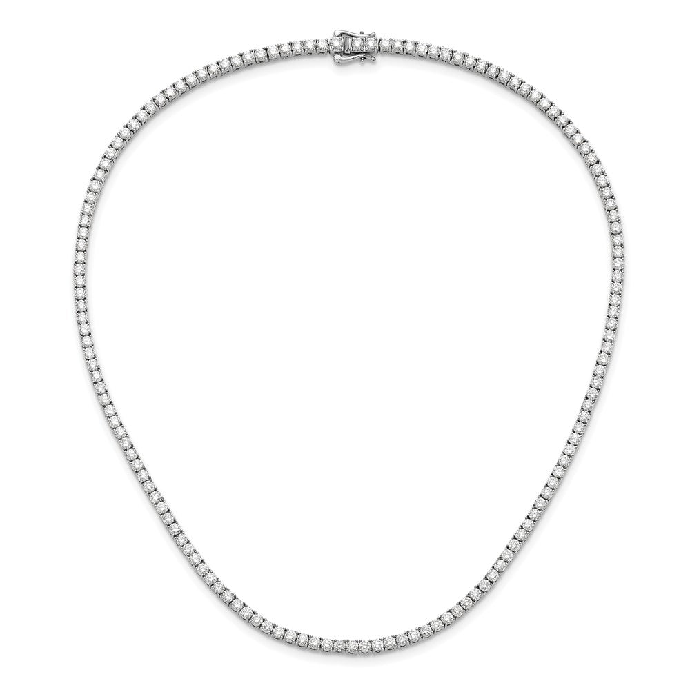 14kw Lab Grown Diamond VS/SI FGH Tennis Necklace