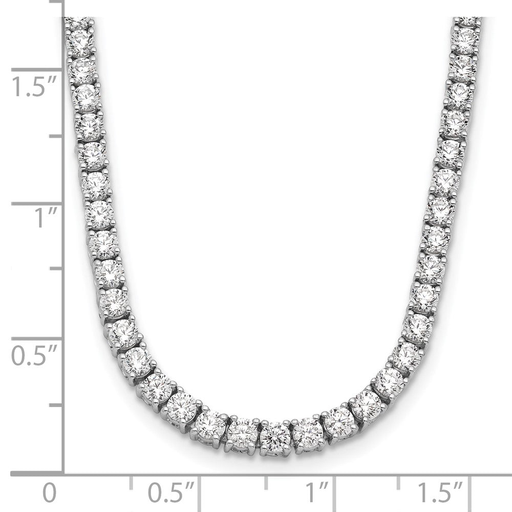 14kw Lab Grown Diamond VS/SI FGH Tennis Necklace