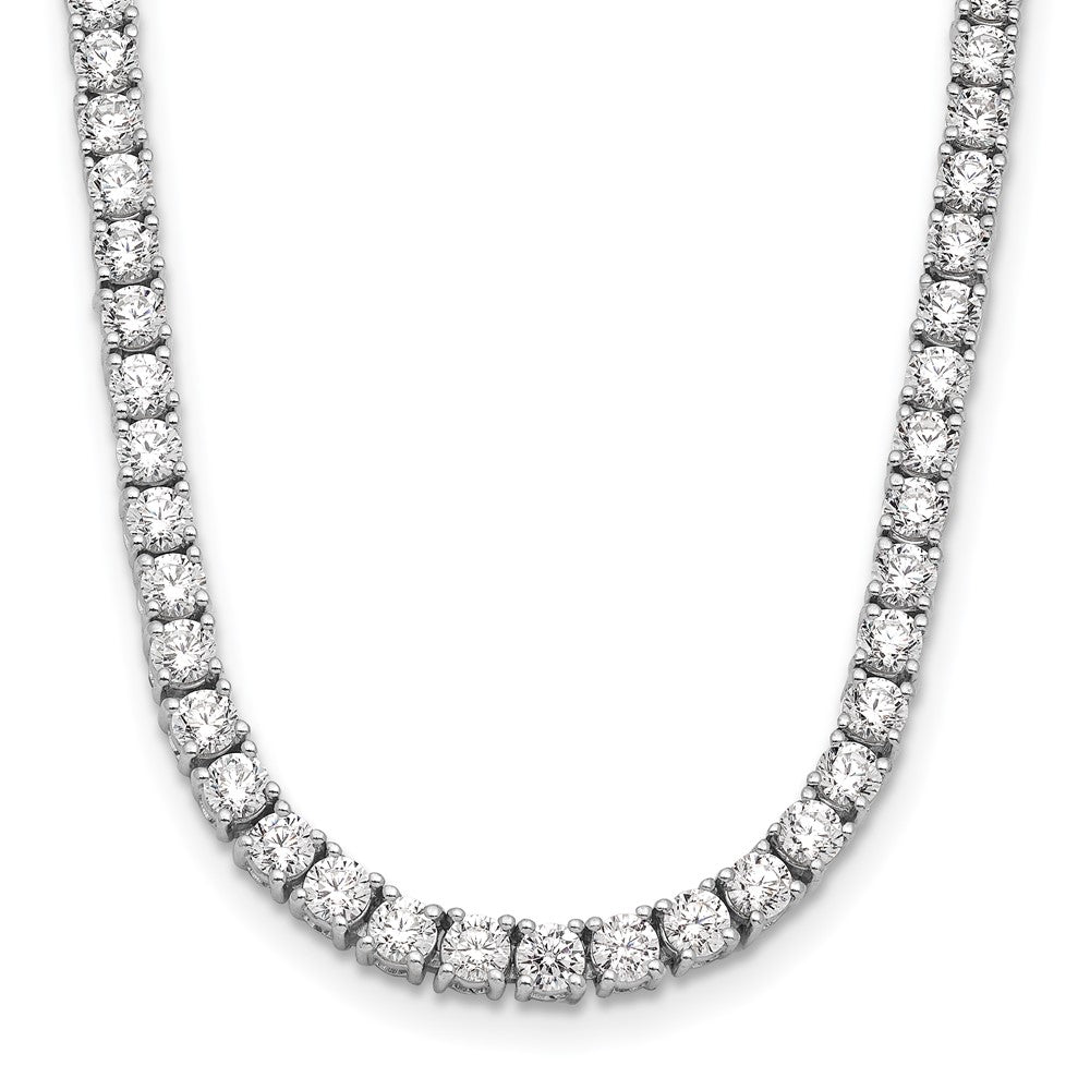 14kw Lab Grown Diamond VS/SI FGH Tennis Necklace