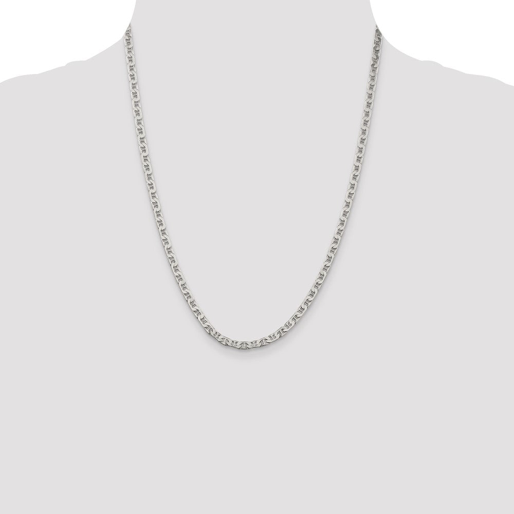 Sterling Silver 3.75mm Flat Anchor Chain