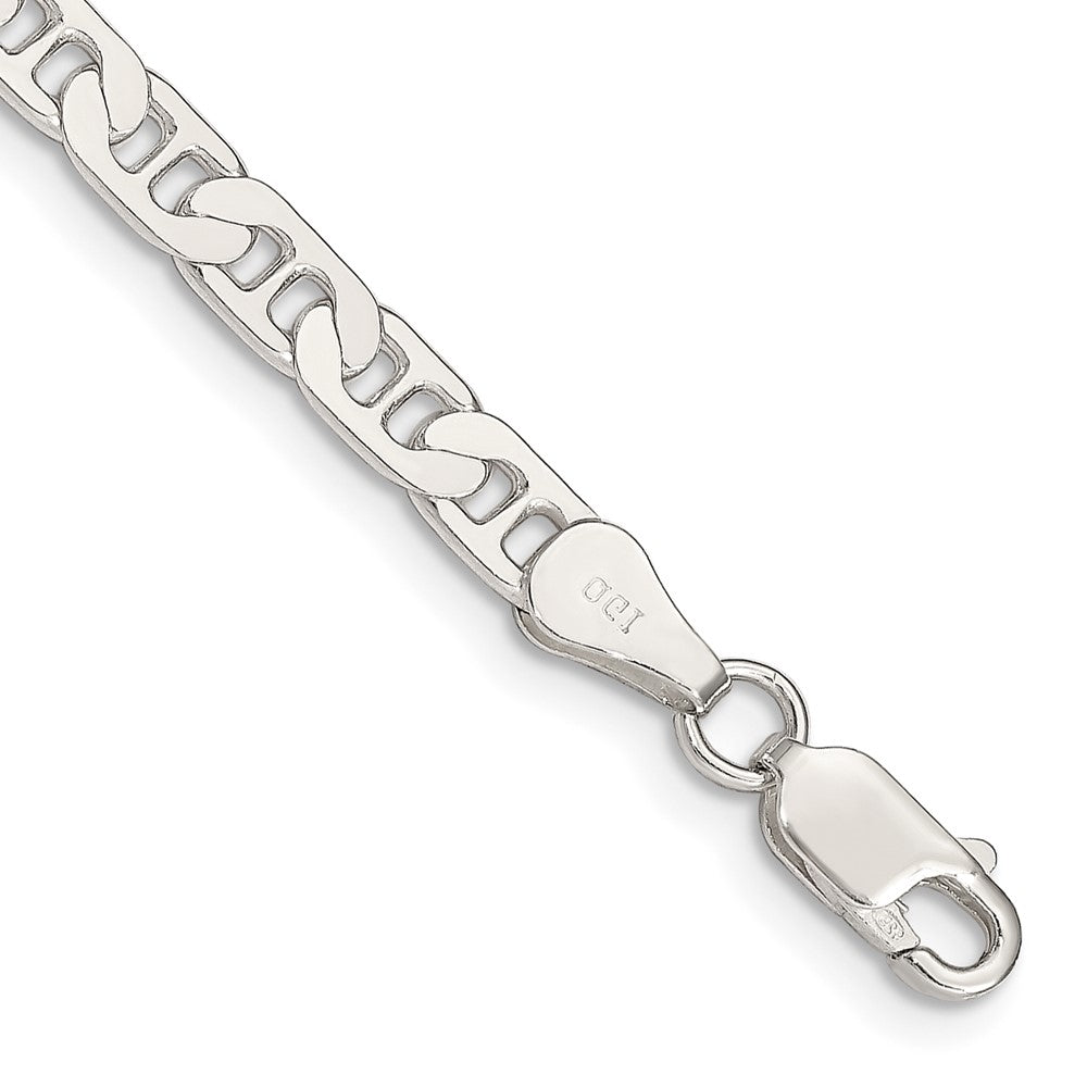 Sterling Silver 4.5mm Flat Anchor Chain