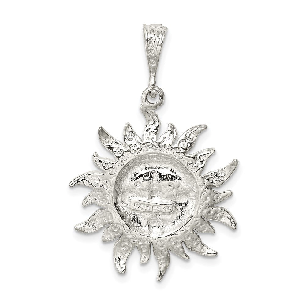 Sterling Silver Sun Pendant