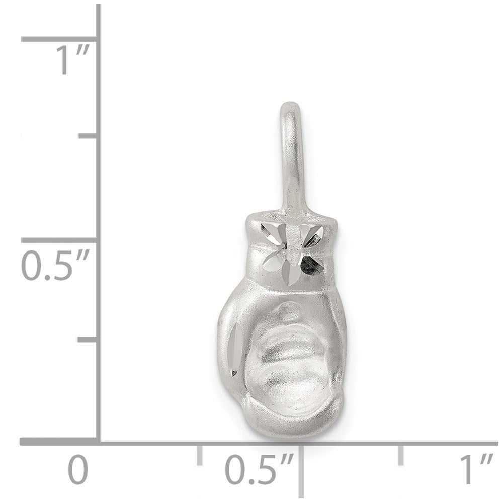 Sterling Silver Boxing Glove Charm