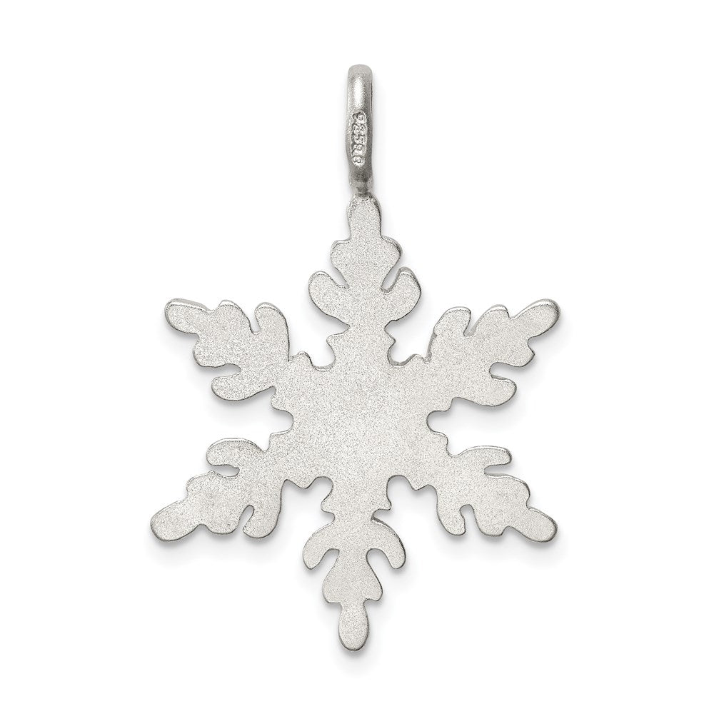 Sterling Silver Snowflake Charm