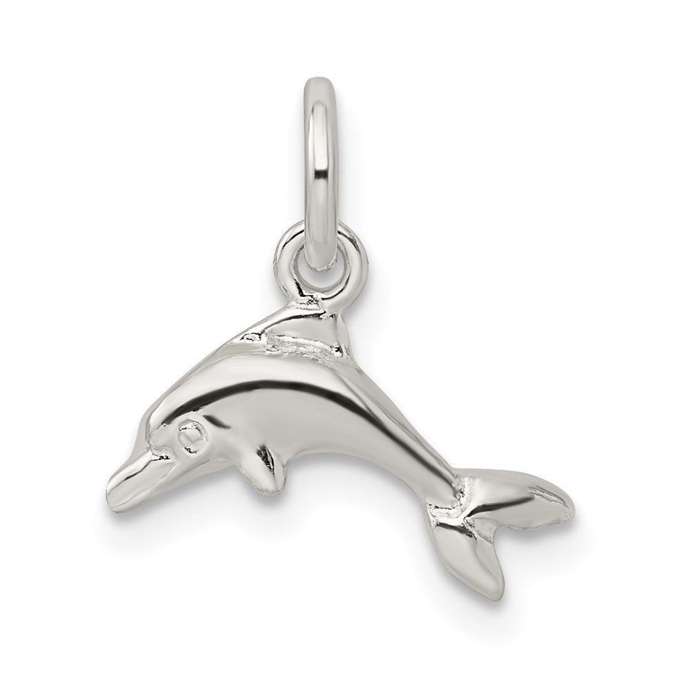 Sterling Silver Dolphin Charm