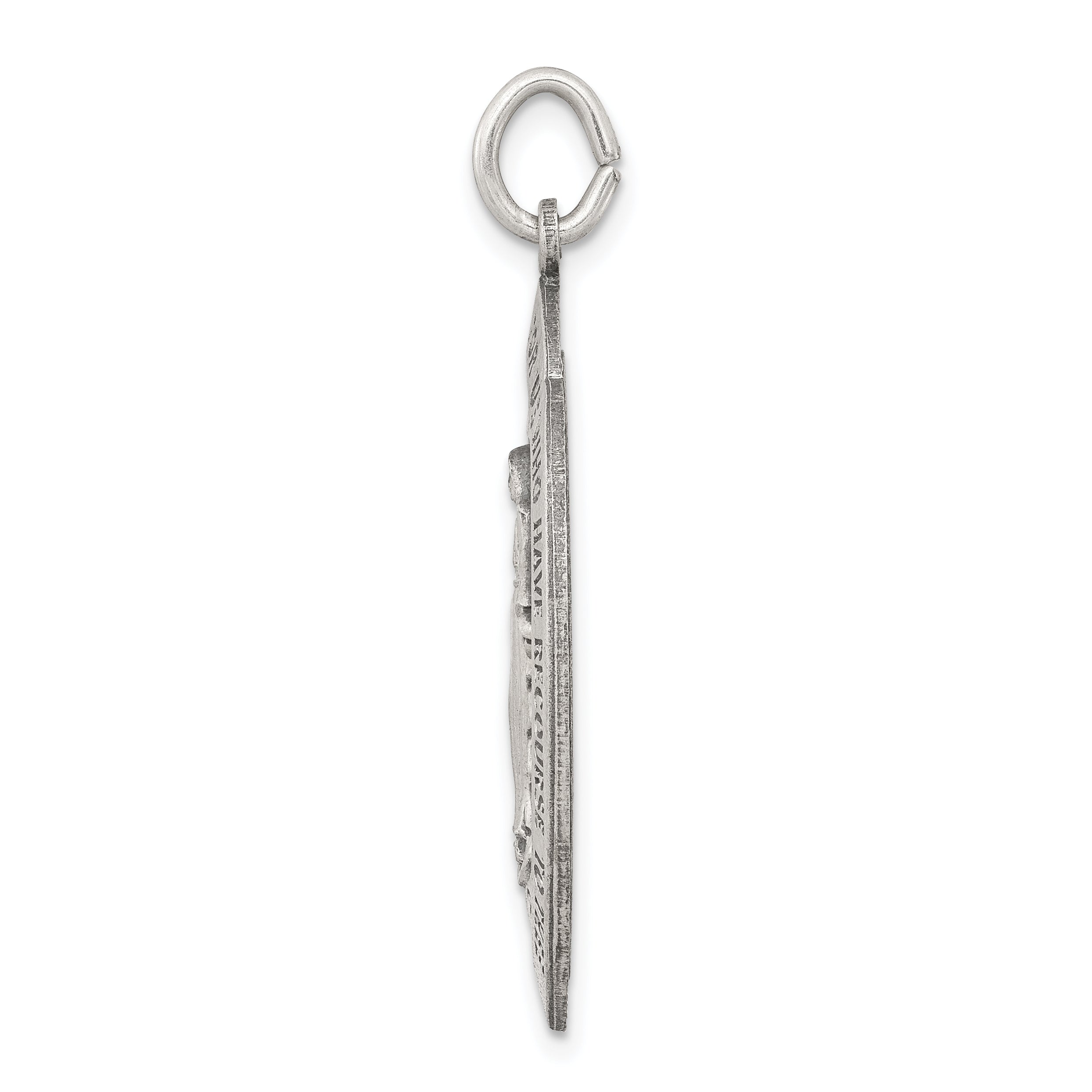 Sterling Silver Antiqued Miraculous Medal
