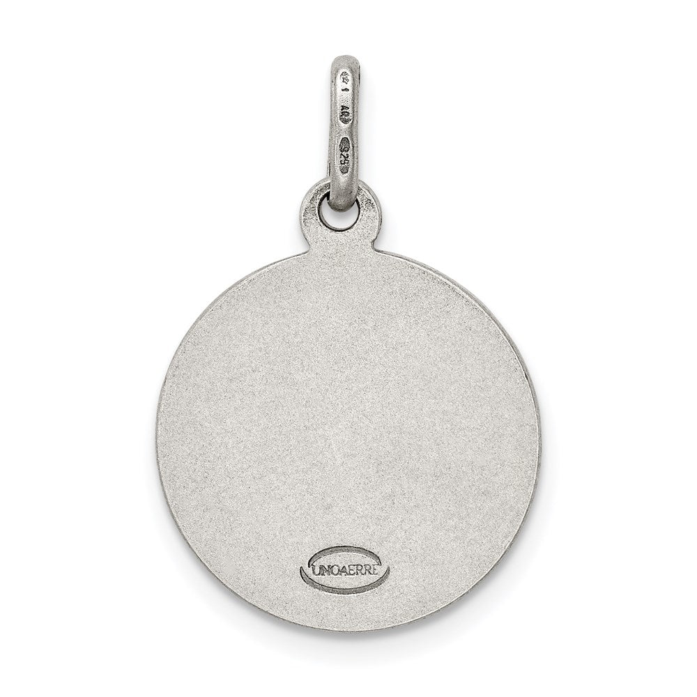 Sterling Silver Antiqued Raphael Angel Charm