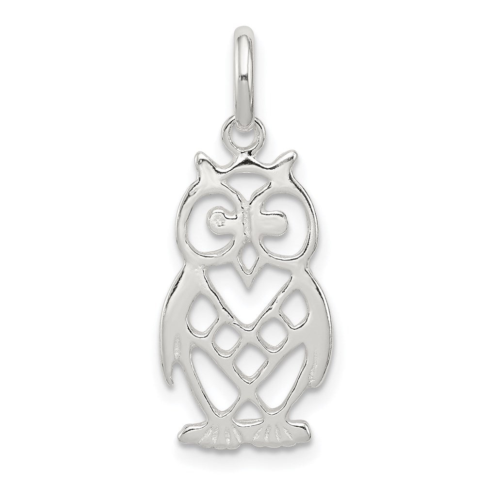Sterling Silver Owl Charm