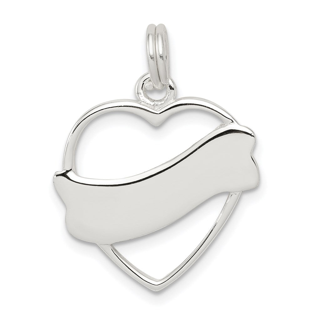 Sterling Silver Heart Charm