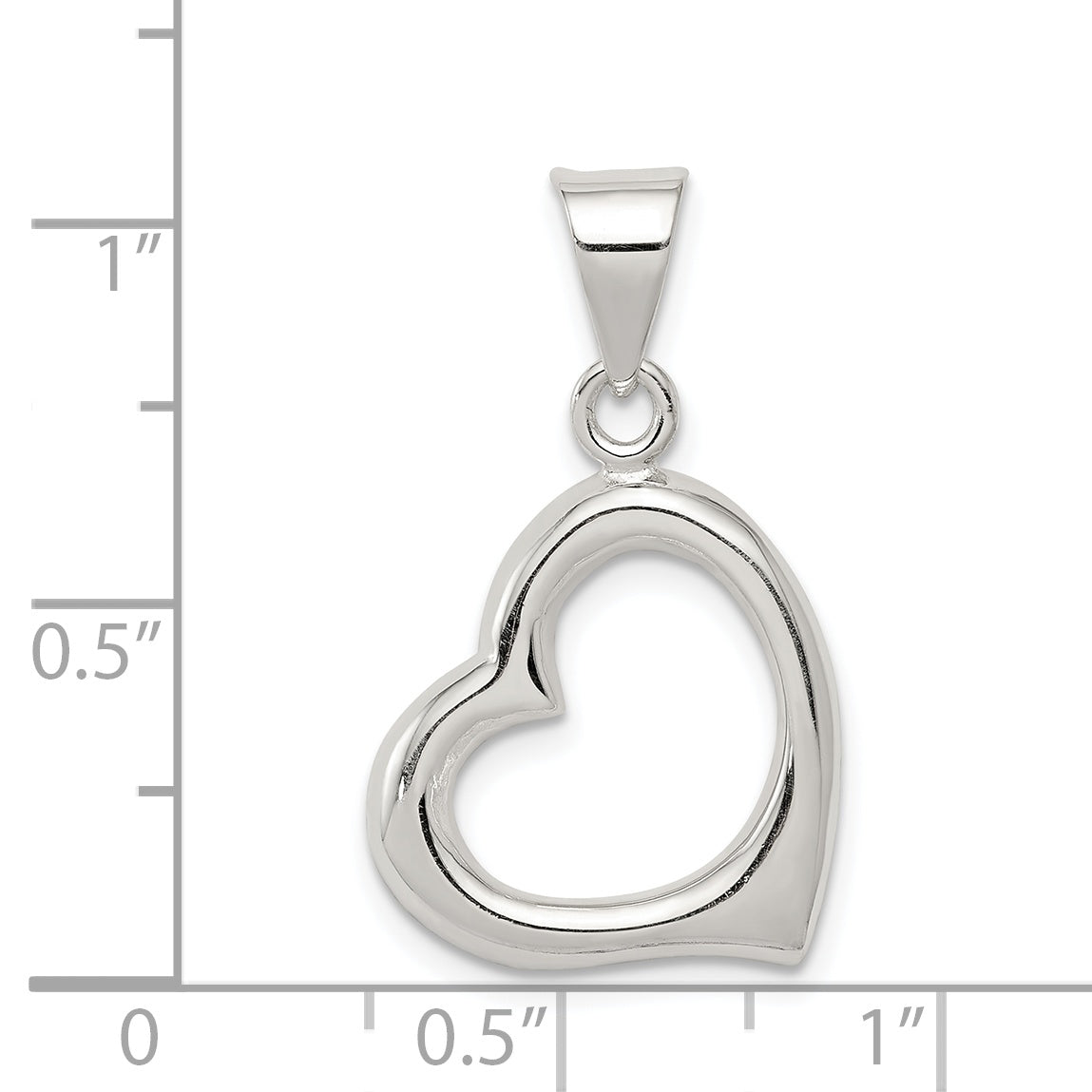 Sterling Silver Heart Pendant