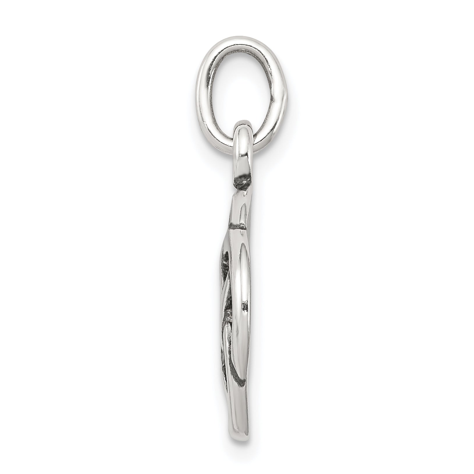 Sterling Silver Antiqued Celtic Knot Charm