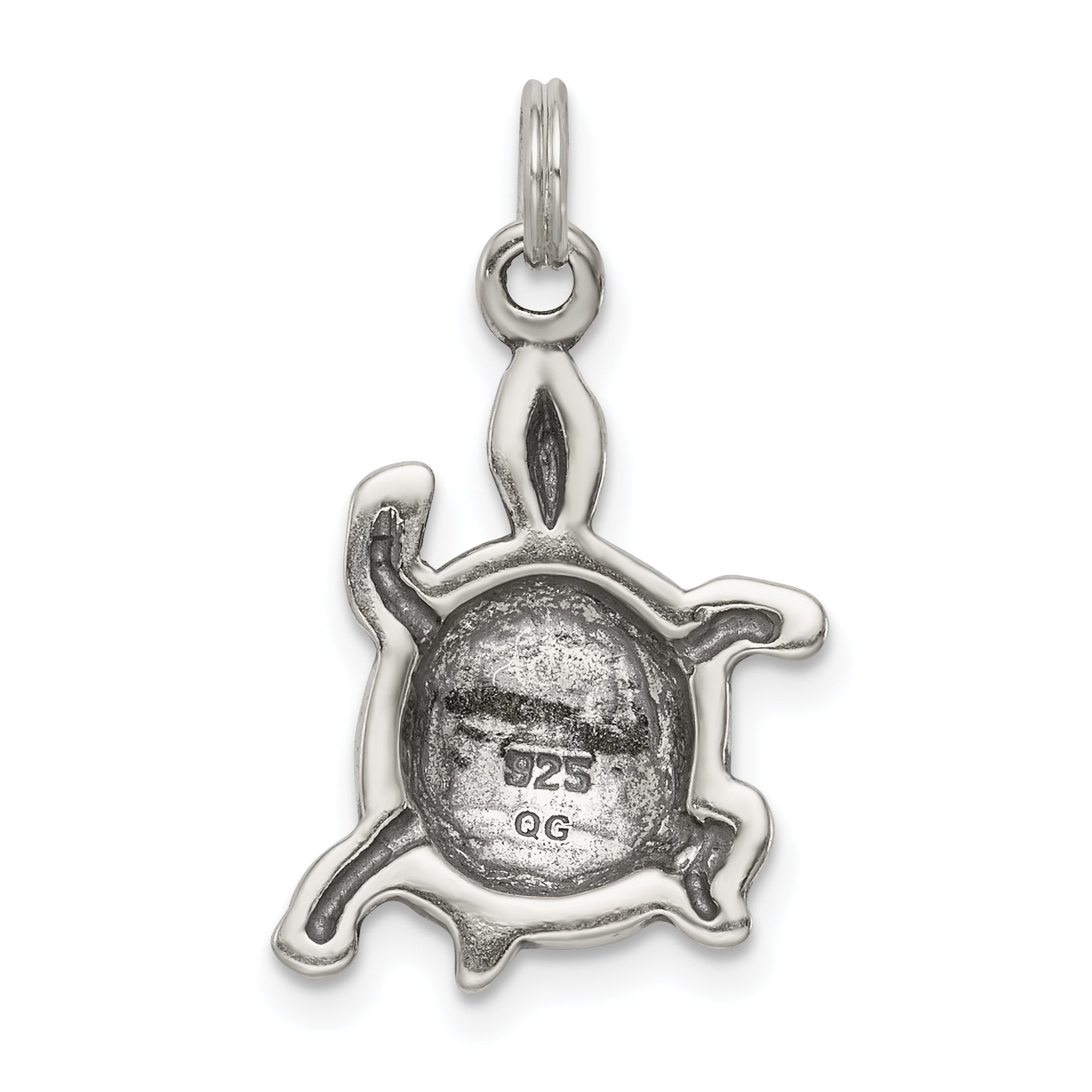Sterling Silver Antique Turtle Charm