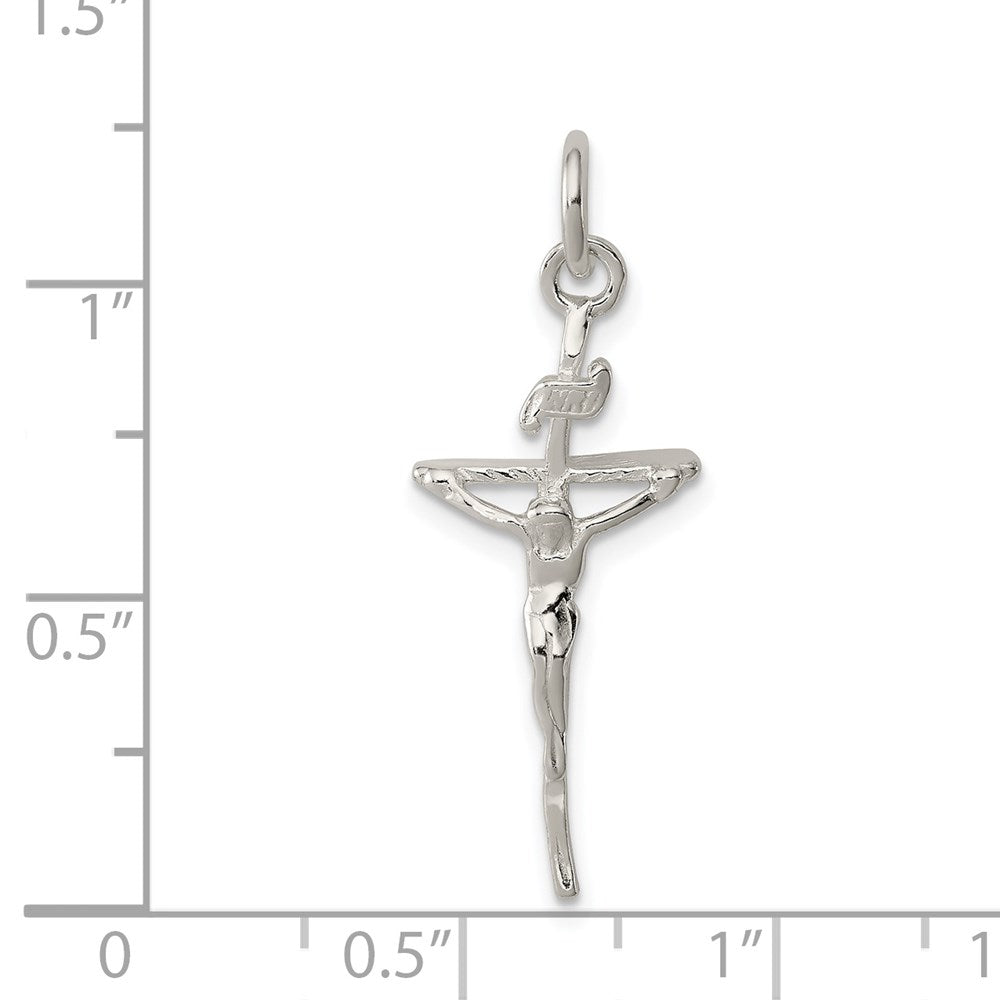 Sterling Silver INRI Crucifix Pendant