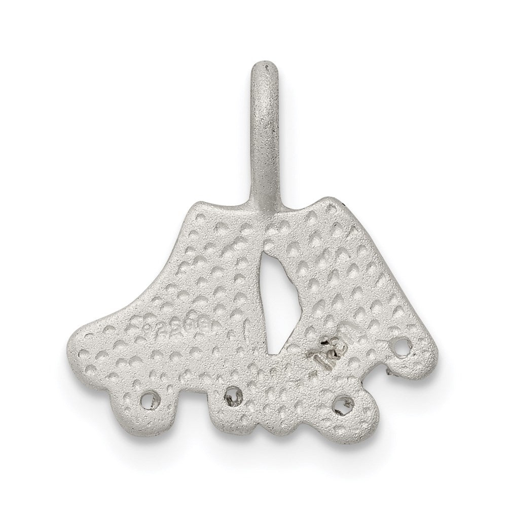 Sterling Silver Roller Skates Pendant