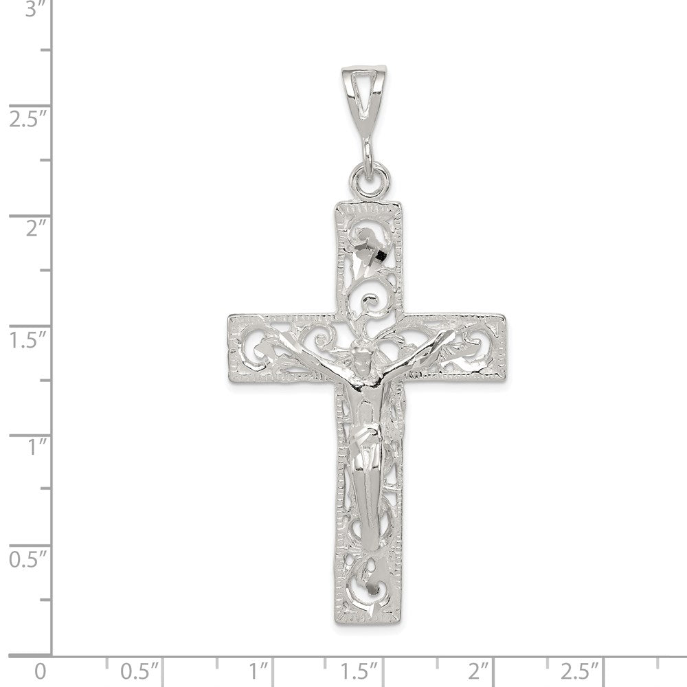 Sterling Silver Crucifix Pendant