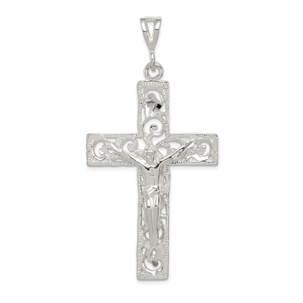 Sterling Silver Crucifix Pendant