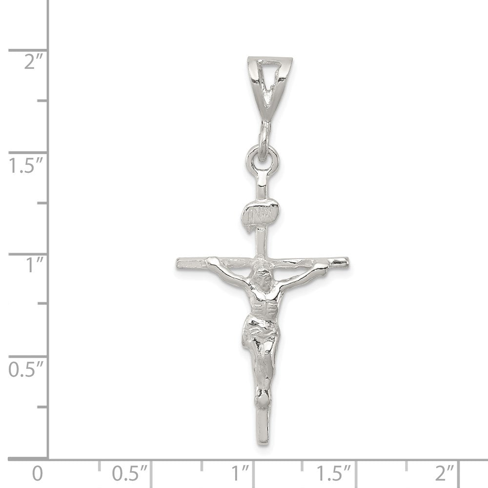 Sterling Silver INRI Crucifix Pendant