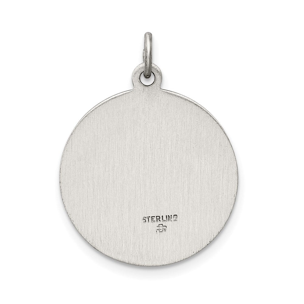Sterling Silver Antiqued Ecce Homo Medal