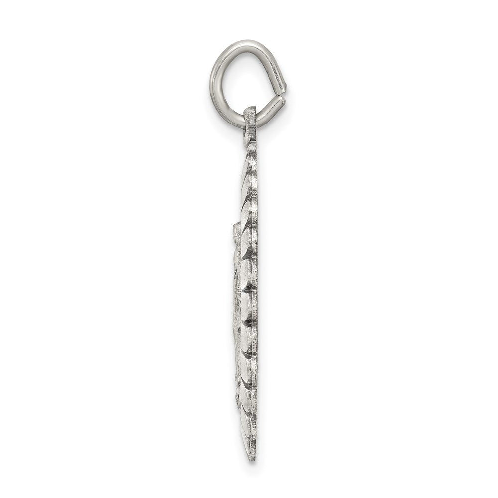 Sterling Silver Antiqued Miraculous Medal