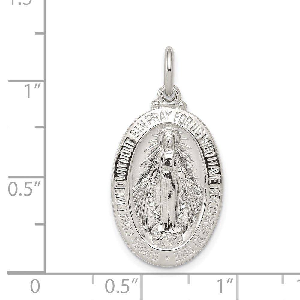 Sterling Silver Miraculous Medal