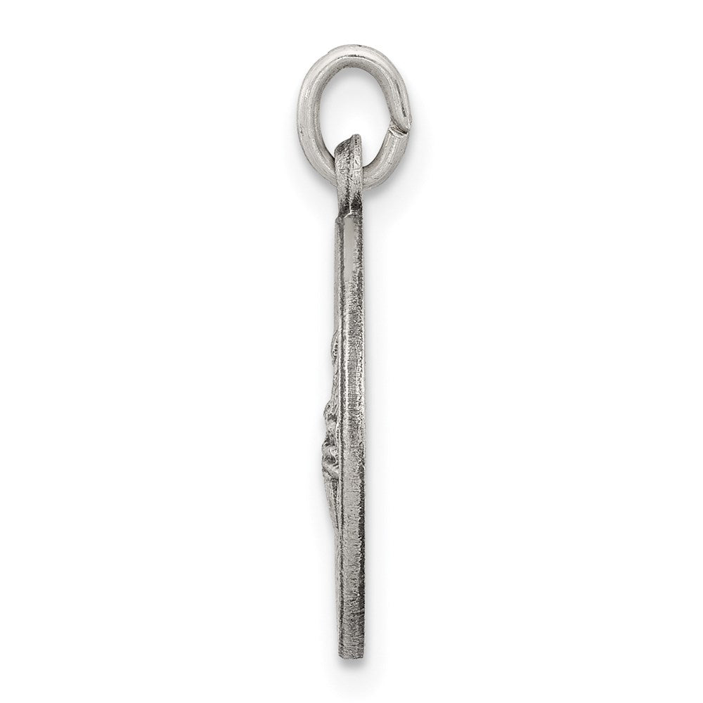 Sterling Silver Antiqued De La Providencia Medal