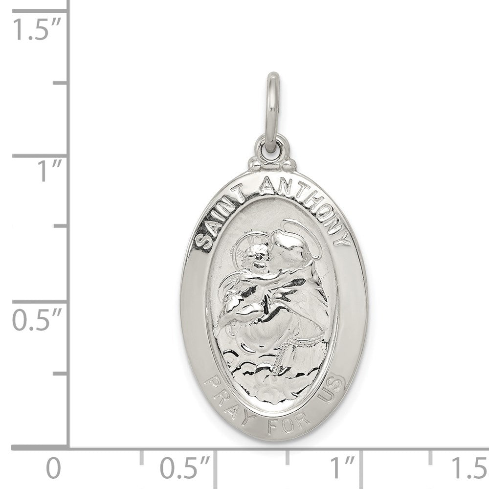 Sterling Silver Saint Anthony Medal