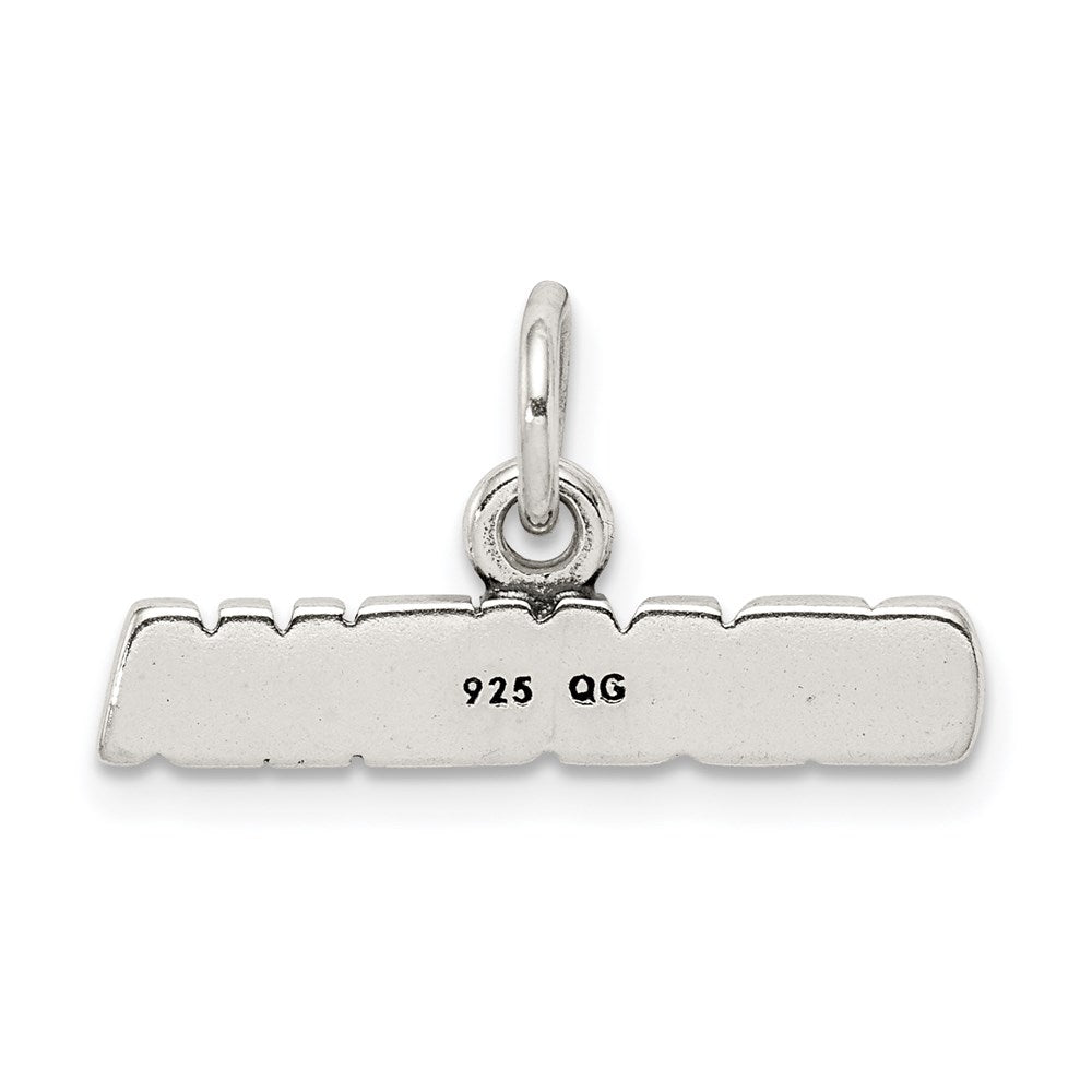 Sterling Silver Antiqued Grandma Charm