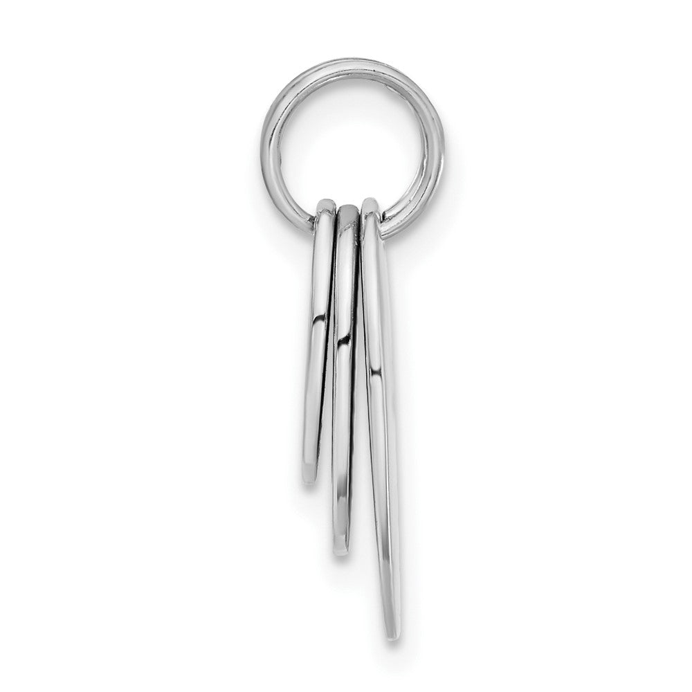 Sterling Silver Polished Wish True Love Charm