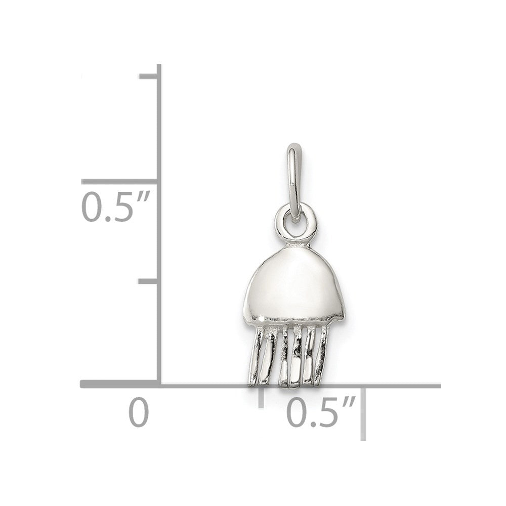 Sterling Silver Jellyfish Charm
