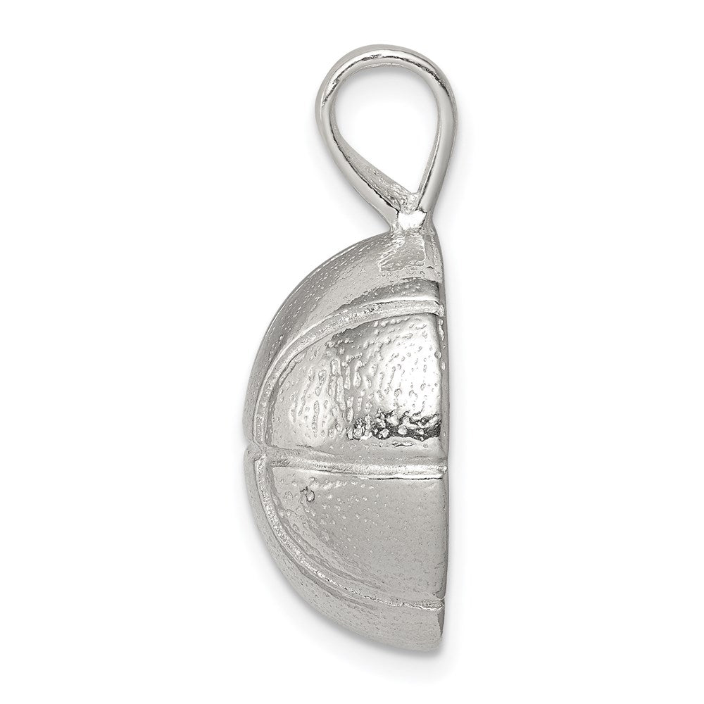 Sterling Silver Basketball Charm