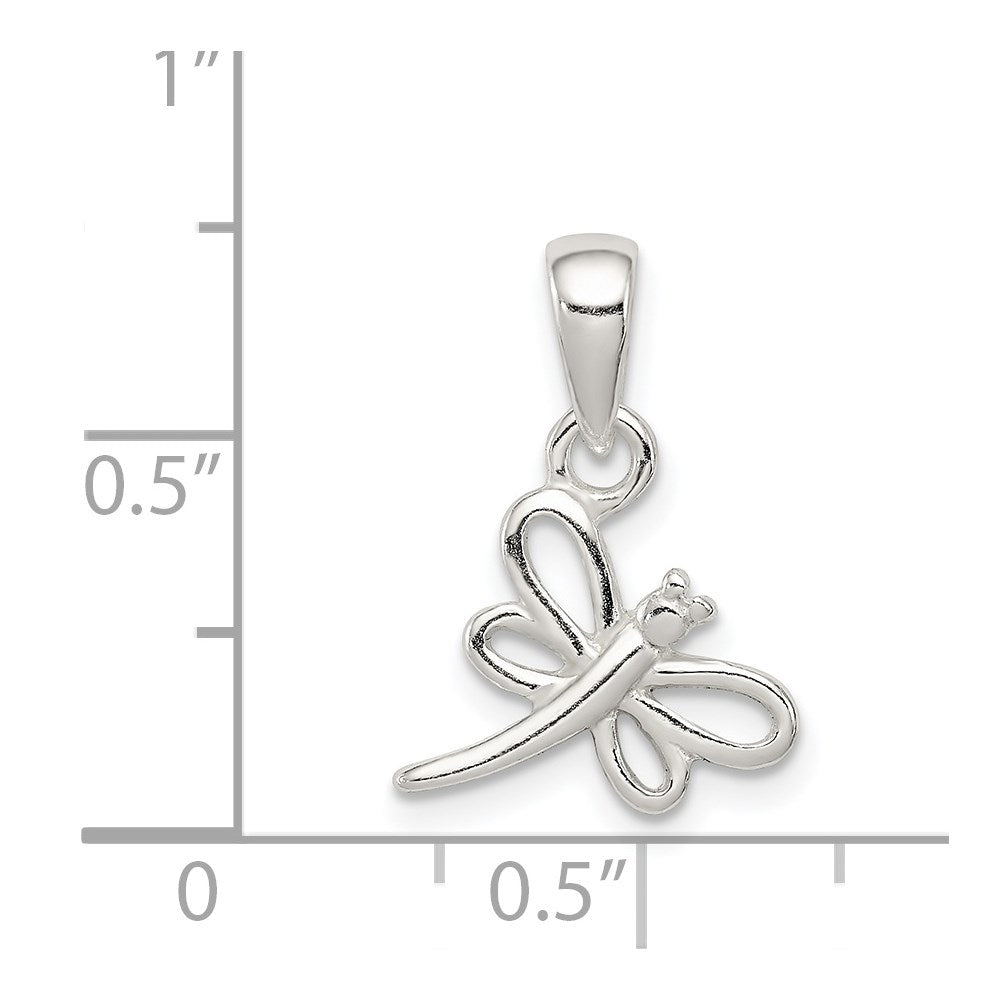 Sterling Silver Dragonfly Pendant