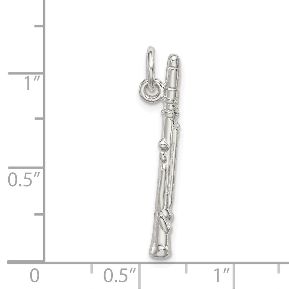 Sterling Silver Clarinet Charm