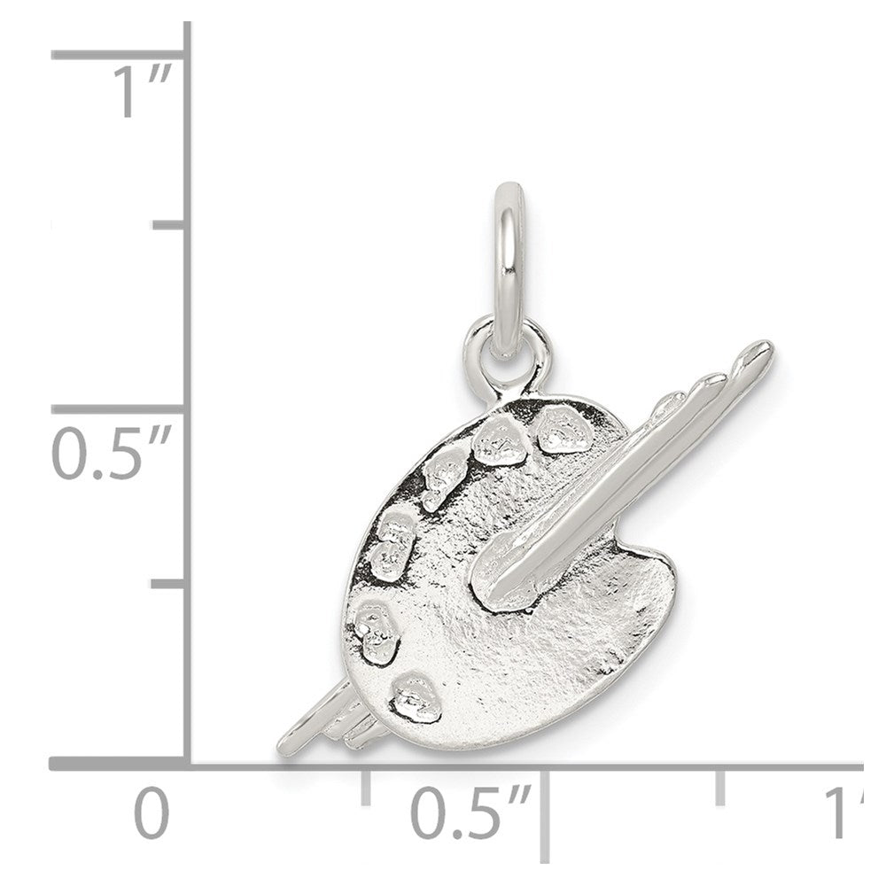 Sterling Silver Palette Charm