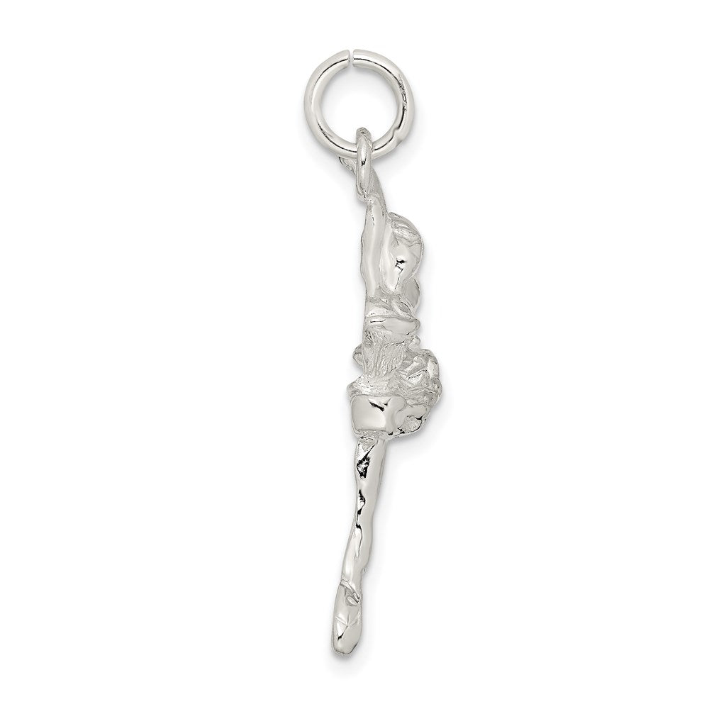 Sterling Silver Ballerina Charm
