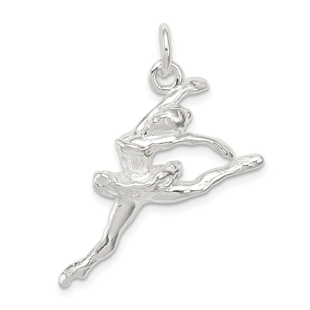 Sterling Silver Ballerina Charm