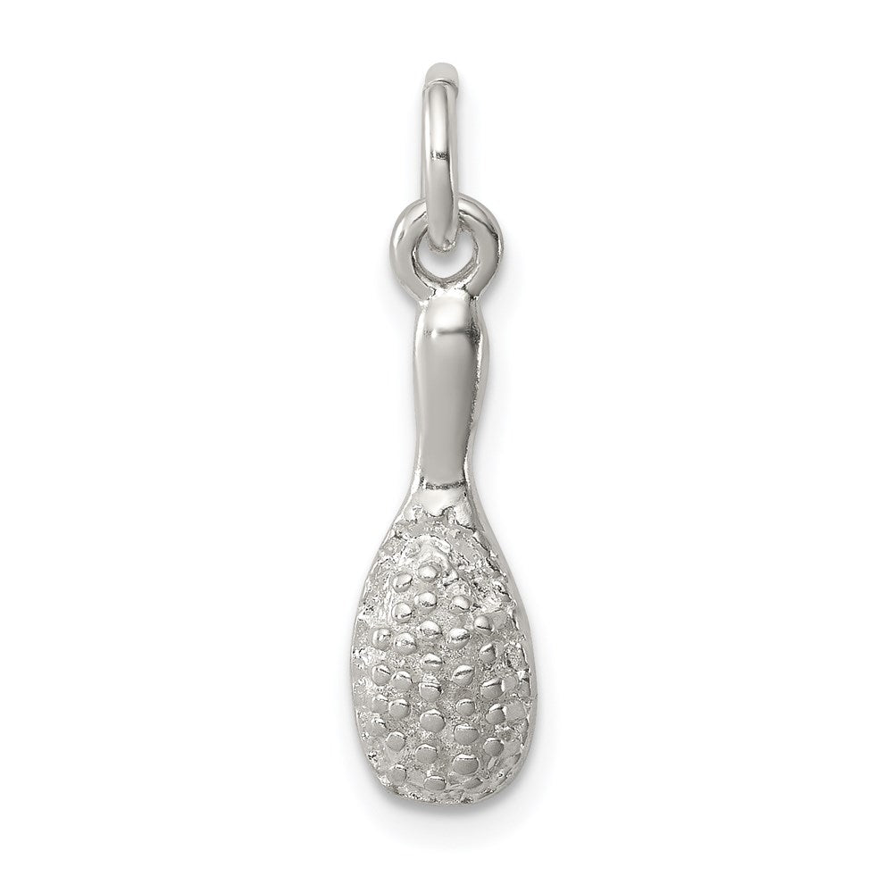 Sterling Silver Brush Charm