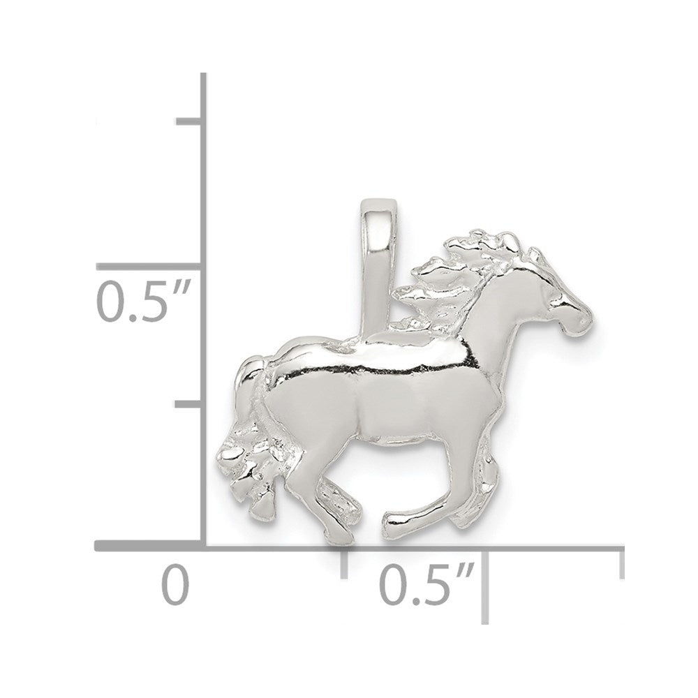 Sterling Silver Horse Charm