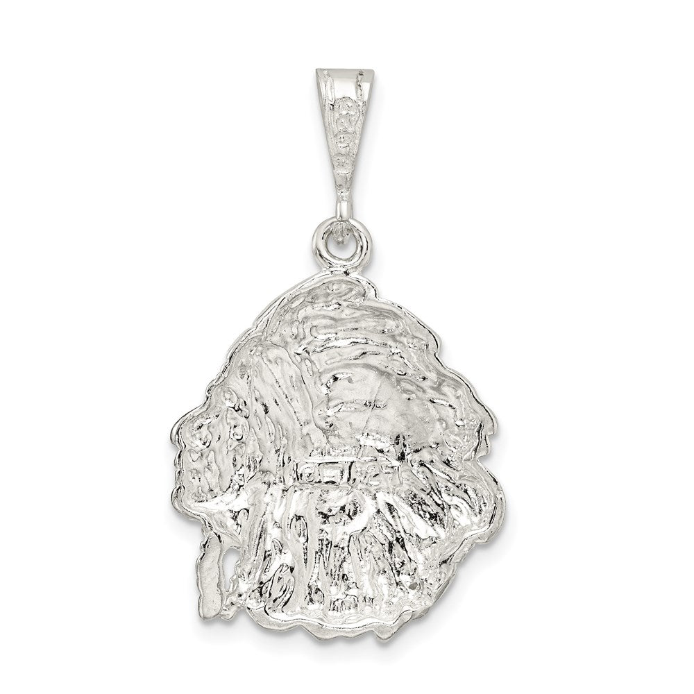 Sterling Silver Polished Man Pendant