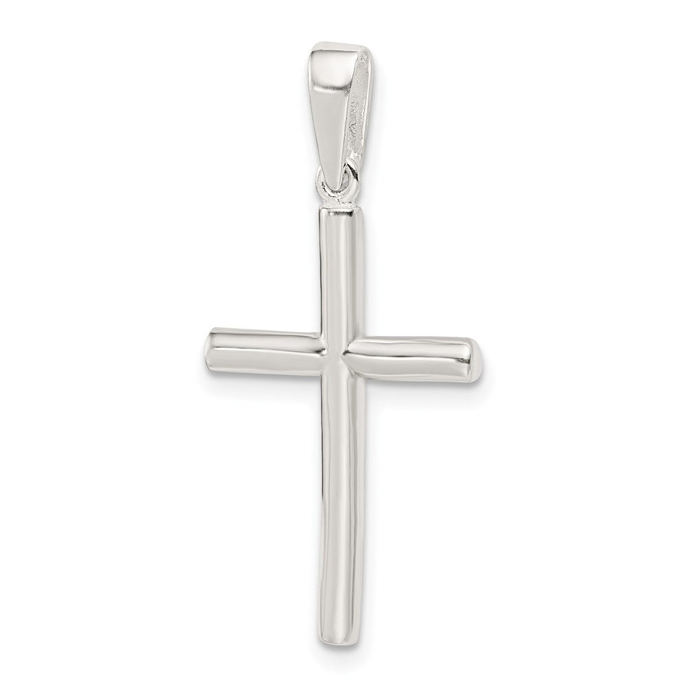 Sterling Silver Polished Cross Pendant