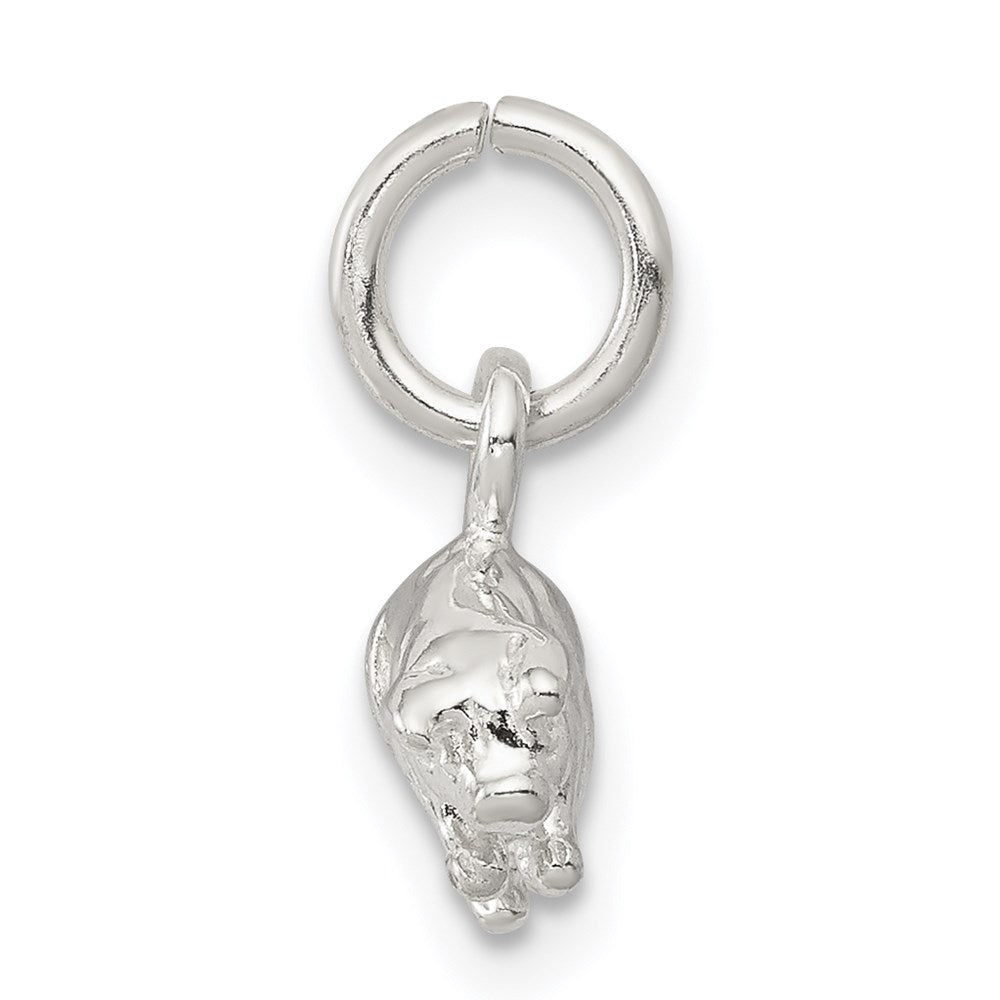 Sterling Silver Pig Charm