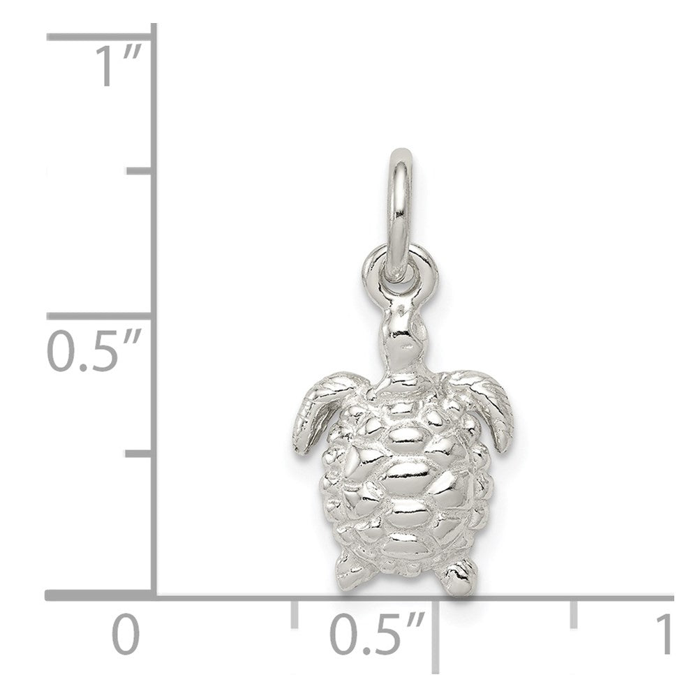 Sterling Silver Turtle Charm